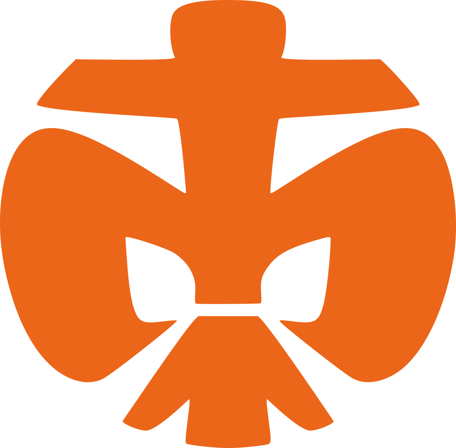 Pfadfinderlilie der Wölflingsstufe, Farbe: orange