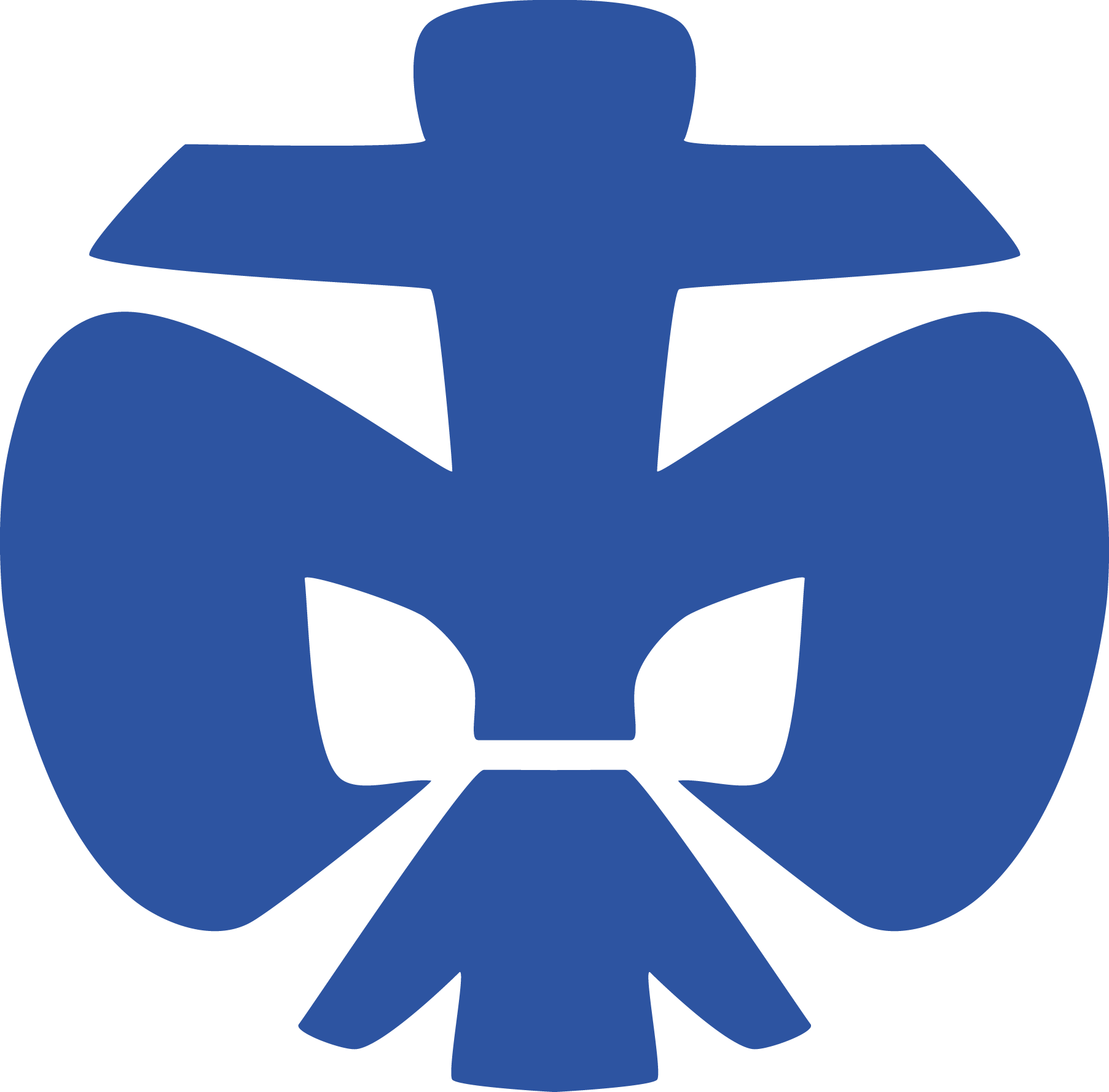 Pfadfinderlilie der Jungpfadfinderstufe, Farbe: blau