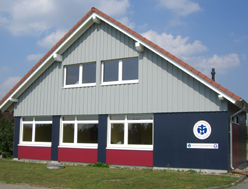 Hier wird das aktuelle Pfadihaus in Drensteinfurt gezeigt.