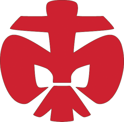 Pfadfinderlilie der Roverstufe, Farbe: rot